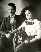 Дурсун Алекса и Марија на дан вјенчања, Сарајево 1919.